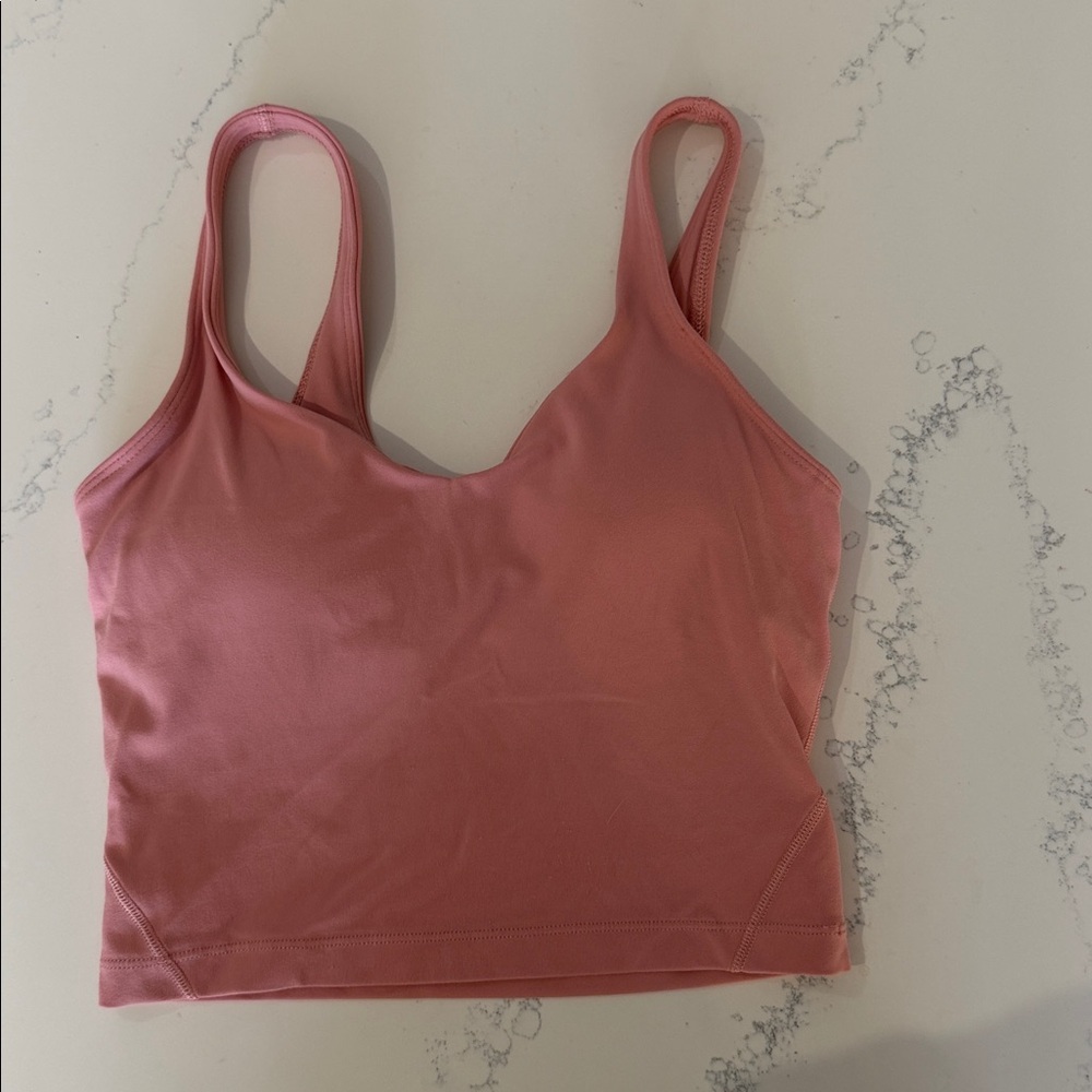 Lululemon Peach Align Tank Top Women's Size 2 Activewear